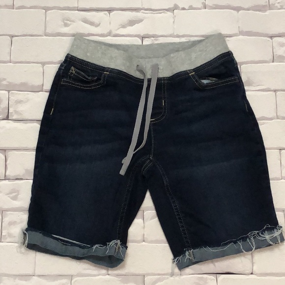 Justice Pull On Denim Shorts - Picture 2 of 4